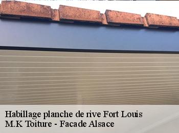 Habillage planche de rive 67480
