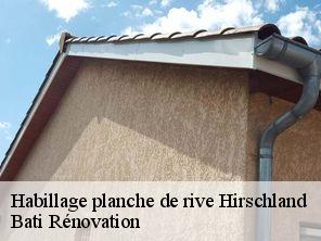 Habillage planche de rive  hirschland-67320 Bati Rénovation