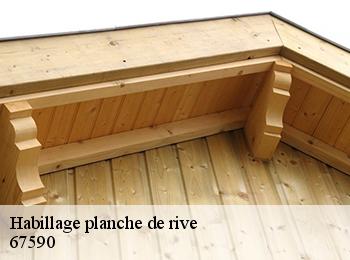 Habillage planche de rive  67590
