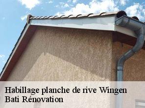 Habillage planche de rive  wingen-67510 Bati Rénovation