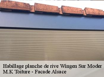 Habillage planche de rive 67290