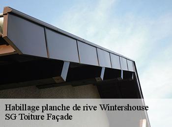 Habillage planche de rive wintershouse-67590 SG Toiture Façade