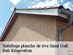 Habillage planche de rive  saint-gall-67440 Bati Rénovation