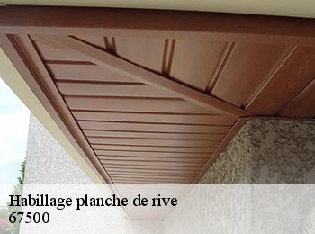 Habillage planche de rive 67500