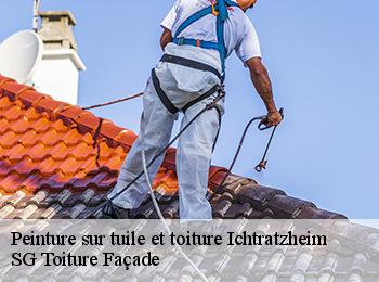 Peinture sur tuile et toiture