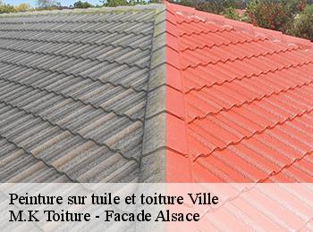 Peinture sur tuile et toiture