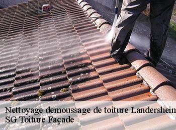 Nettoyage demoussage de toiture landersheim-67700 SG Toiture Façade
