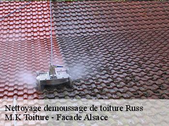Nettoyage demoussage de toiture  russ-67130 M.K Toiture - Facade Alsace