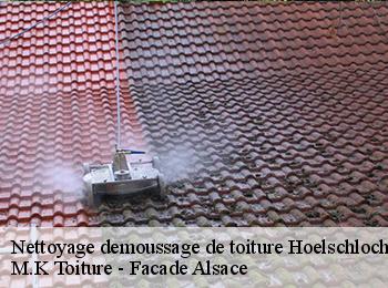 Nettoyage demoussage de toiture  hoelschloch-67250 M.K Toiture - Facade Alsace
