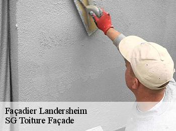 Façadier  landersheim-67700 SG Toiture Façade