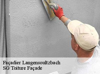 Façadier  langensoultzbach-67360 SG Toiture Façade