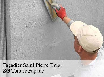 Façadier  saint-pierre-bois-67220 SG Toiture Façade