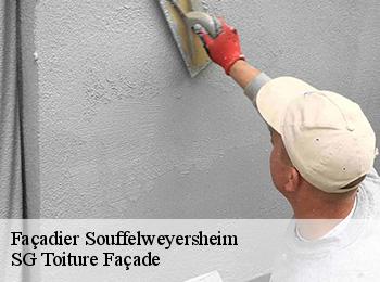 Façadier  souffelweyersheim-67460 SG Toiture Façade