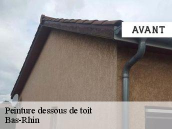 Peinture dessous de toit Bas-Rhin