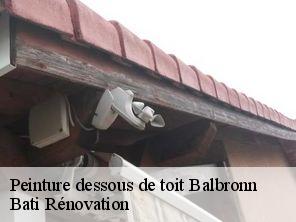 Peinture dessous de toit  balbronn-67310 Bati Rénovation