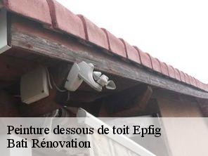 Peinture dessous de toit  epfig-67680 Bati Rénovation