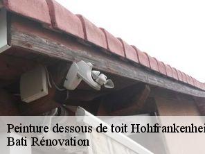 Peinture dessous de toit  hohfrankenheim-67270 Bati Rénovation