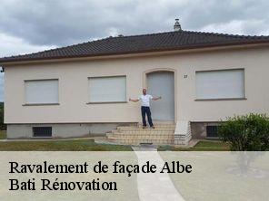 Ravalement de façade  albe-67220 Bati Rénovation