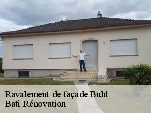 Ravalement de façade  buhl-67470 Bati Rénovation