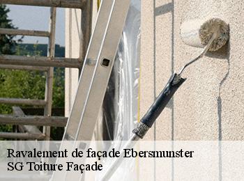 Ravalement de façade ebersmunster-67600 SG Toiture Façade