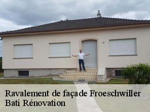 Ravalement de façade  froeschwiller-67360 Bati Rénovation