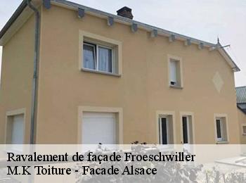 Ravalement de façade  froeschwiller-67360 M.K Toiture - Facade Alsace