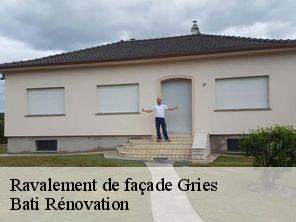 Ravalement de façade  gries-67240 Bati Rénovation