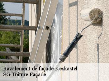 Ravalement de façade keskastel-67260 SG Toiture Façade