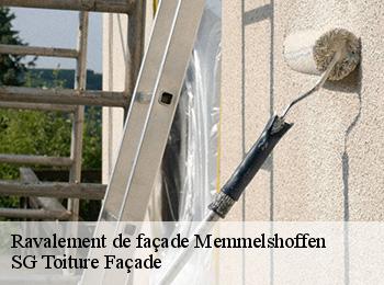 Ravalement de façade memmelshoffen-67250 SG Toiture Façade