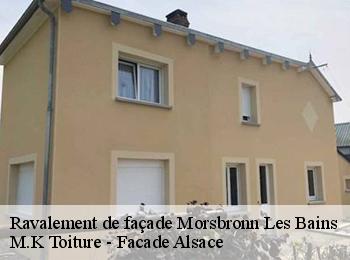 Ravalement de façade  morsbronn-les-bains-67360 M.K Toiture - Facade Alsace