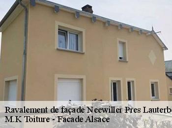 Ravalement de façade  neewiller-pres-lauterbour-67630 M.K Toiture - Facade Alsace