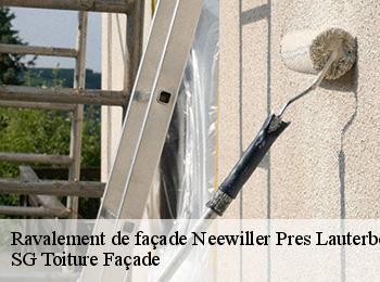 Ravalement de façade neewiller-pres-lauterbour-67630 SG Toiture Façade
