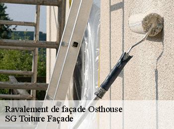 Ravalement de façade  osthouse-67150 SG Toiture Façade
