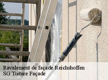 Ravalement de façade reichshoffen-67110 SG Toiture Façade