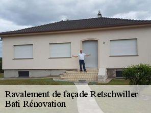 Ravalement de façade retschwiller-67250 Bati Rénovation