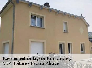 Ravalement de façade roeschwoog-67480 M.K Toiture - Facade Alsace