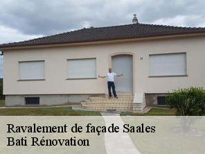 Ravalement de façade  saales-67420 Bati Rénovation
