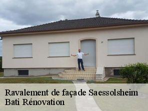 Ravalement de façade  saessolsheim-67270 Bati Rénovation