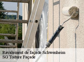 Ravalement de façade schwenheim-67440 SG Toiture Façade
