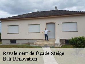 Ravalement de façade  steige-67220 Bati Rénovation