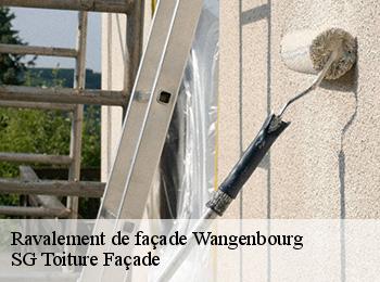 Ravalement de façade wangenbourg-67710 SG Toiture Façade