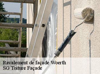 Ravalement de façade woerth-67360 SG Toiture Façade