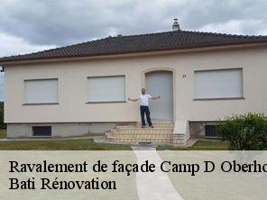 Ravalement de façade  camp-d-oberhoffen-67240 Bati Rénovation