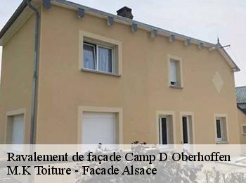 Ravalement de façade  camp-d-oberhoffen-67240 M.K Toiture - Facade Alsace