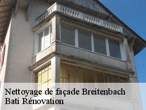 Nettoyage de façade  breitenbach-67220 Bati Rénovation