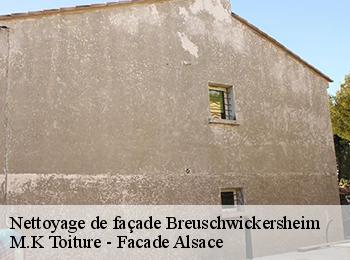 Nettoyage de façade  breuschwickersheim-67112 M.K Toiture - Facade Alsace
