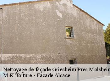 Nettoyage de façade griesheim-pres-molsheim-67210 M.K Toiture - Facade Alsace