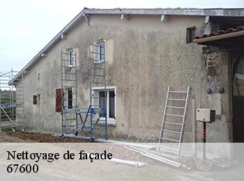 Nettoyage de façade 67600
