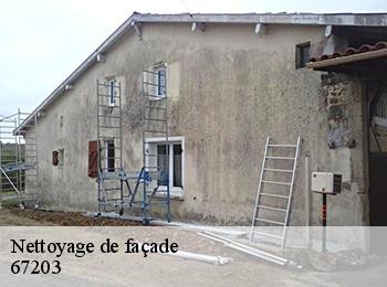 Nettoyage de façade 67203