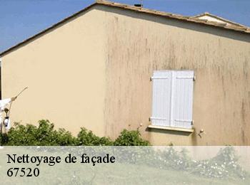 Nettoyage de façade  67520